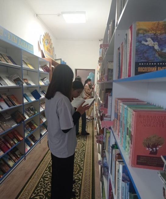 Балалар кітапханасында арнайы шара өтті