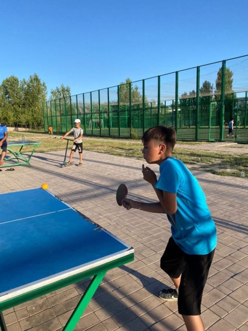 Оқушылар жазғы демалысын тиімді пайдалануда