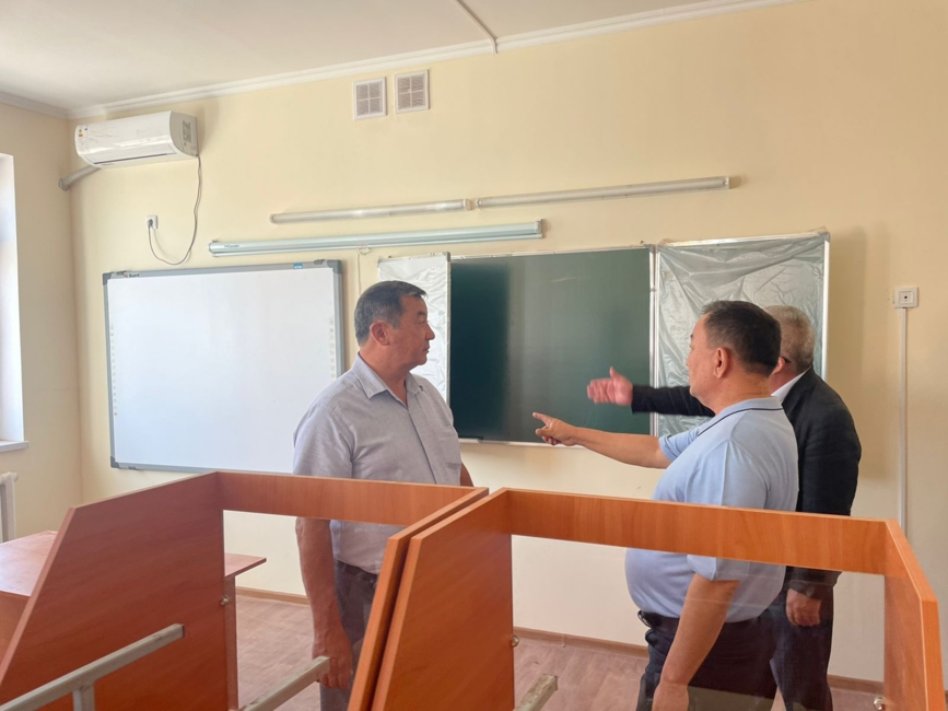 МАҚТААРАЛДА ЖАҢА ОҚУ ЖЫЛЫНДА 300 ОРЫНДЫҚ МЕКТЕП ПАЙДАЛАНУҒА БЕРІЛЕДІ