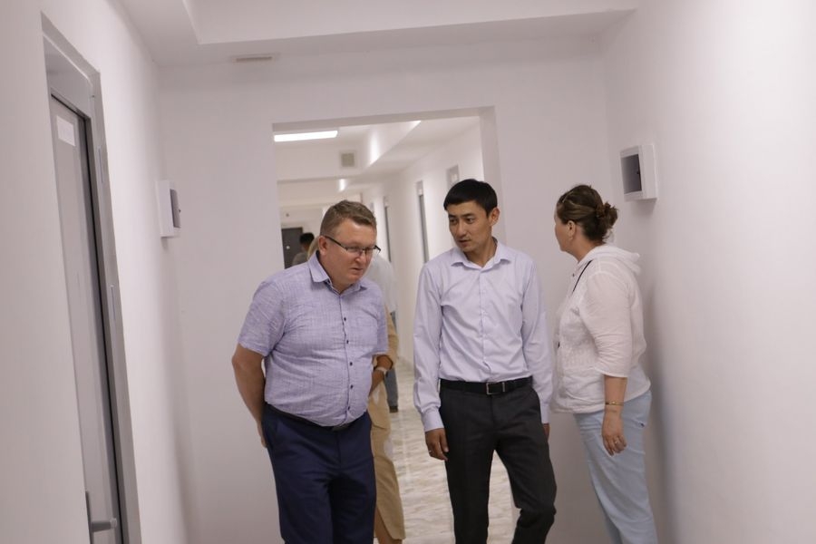 Германиядан арнайы іс-сапармен әріптестер келді