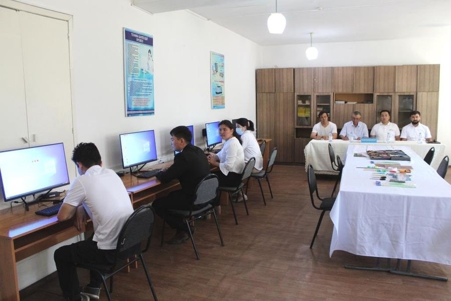 Емтихан өткізу алаңдары техникалық құралдармен жабдықталды