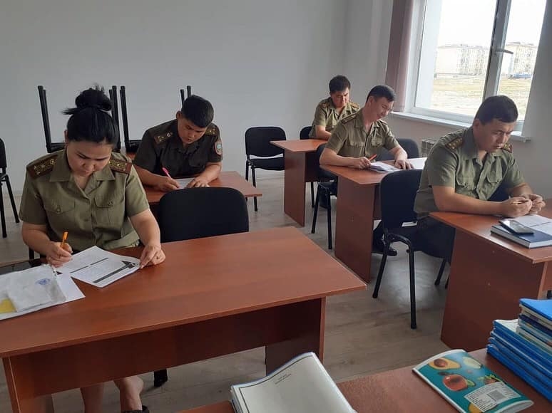 Қазақ тілінен арнайы сабақ өтті
