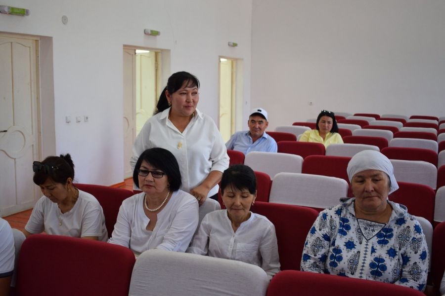 Ауылдық кітапханашыларға кәсіби сабақ өтті