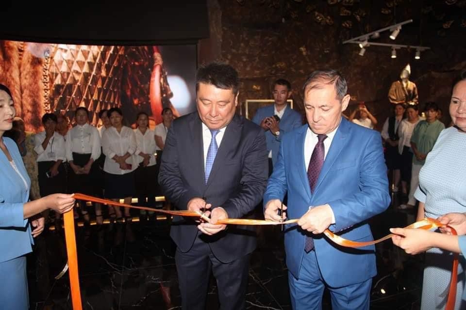 ТҮРКІСТАНДА ТАРИХИ КӨРМЕНІҢ АШЫЛУЫ ӨТТІ